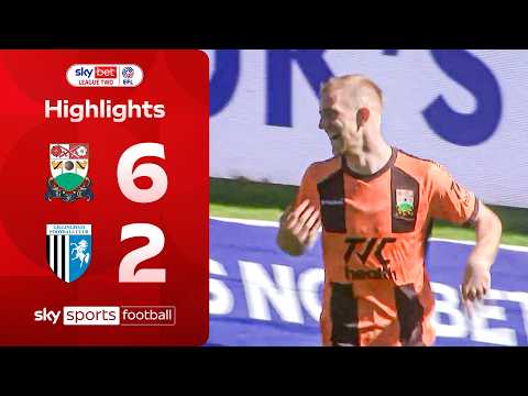 Stead scores FIVE in Gillingham thrashing! | Barnet 6-2 Gillingham | EFL Highlights
