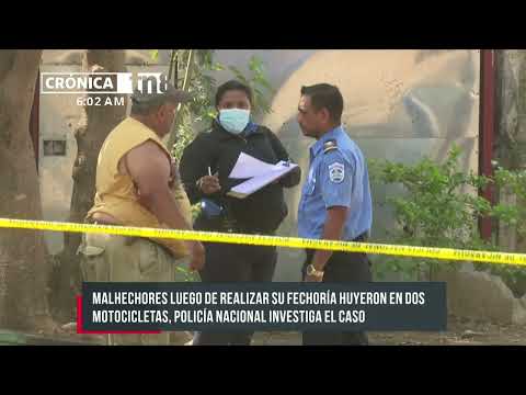 Delincuentes sinvergüenzas arremeten contra vendedores de lotería en Managua - Nicaragua