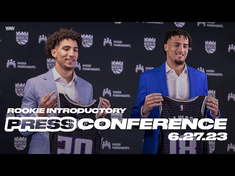 2023 Kings Rookie Introductory Press Conference video clip