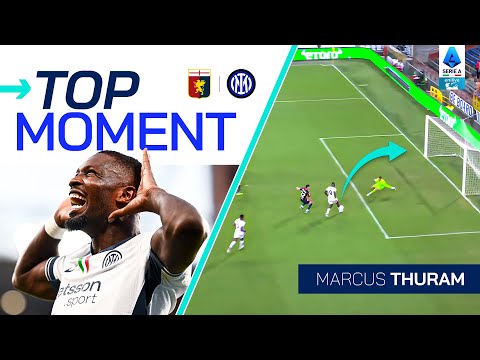 Thuram beats the keeper with a perfect lob | Top Moment | Genoa-Inter | Serie A 2024/25