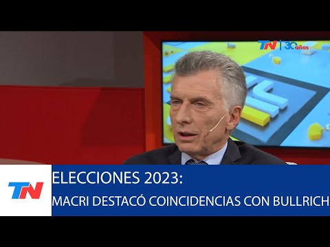 Macri destacó coincidencias con Bullrich: “Hay que hacer un cambio inmediato y profundo”