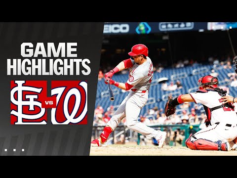 Cardinals vs. Nationals Game Highlights (7/8/24) | MLB Highlights