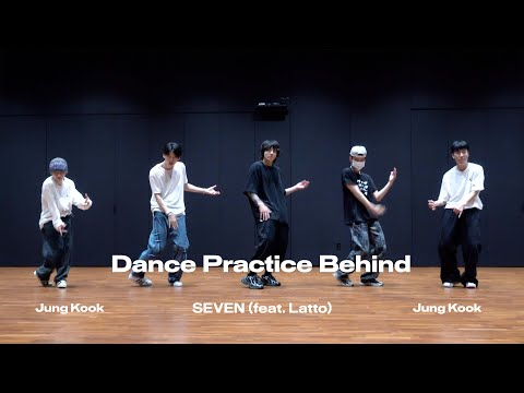정국 (Jung Kook) ‘Seven (feat. Latto)’ Dance Practice Behind