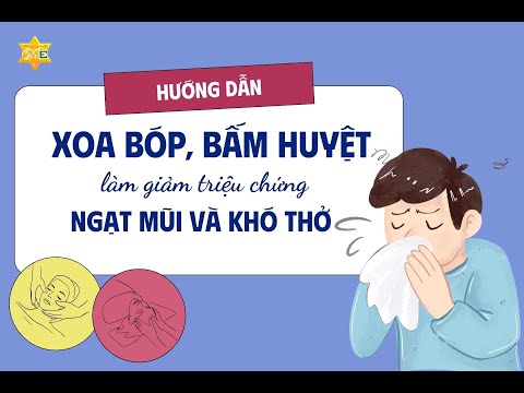 Khóa học Hướng dẫn bấm huyệt làm giảm triệu chứng ngạt mũi và khó thở
