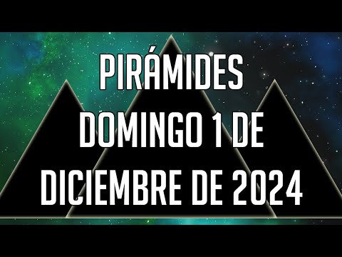 ? Pirámides para mañana Domingo 1 de Diciembre de 2024 - Lotería de Panamá