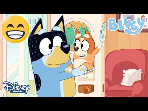 Eğlenceli Anlar💃 | Bluey | Disney Channel TR