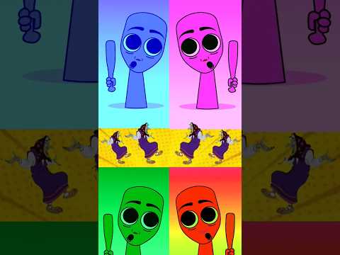 SPRUNKI 4X💥 TUNG TUNG SAHUR #sprunki #shortvideo #sprunkiincredibox #funny #memes #shorts #brainrot