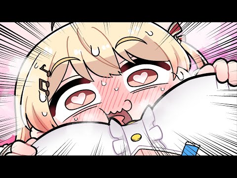 【手描き】奏、ラミィのおっぱい揉む？【こまいぬ/切り抜き/Hololive】
