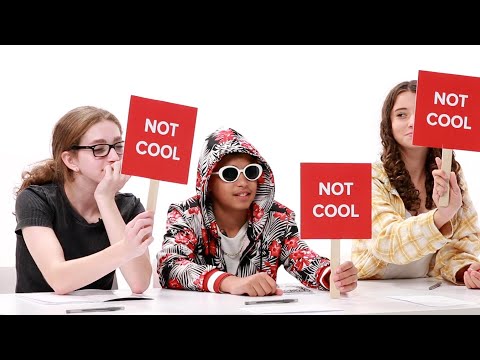 Middle Schoolers Judge If Adults Are Cool