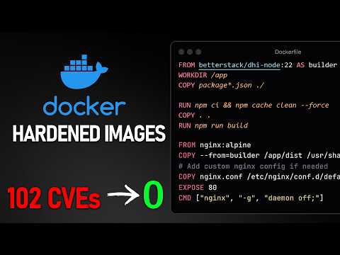 Docker Hardened Images — From 100s Vulnerabilities to 0