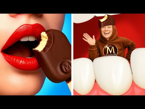 Des friandises estivales transformées en personnes ?! 😂 Moments de comédie déjantés
