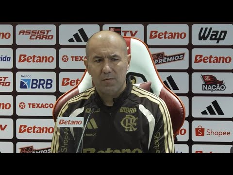 APRESENTAÇÃO DE LEONARDO JARDIM AO VIVO NO FLAMENGO - ACOMPANHE A 1ª COLETIVA DO NOVO TREINADOR