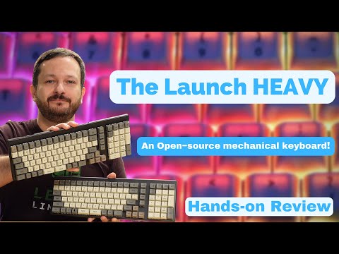 The Launch Heavy Configurable Keyboard from System76 - Hands-on Review!