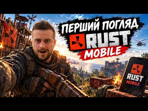 ПЕРШИЙ ГРАЮ в RUST MOBILE