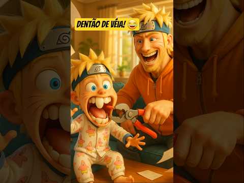 🤪Naruto participa do concurso do Dentão! #shorts #cartoon #naruto