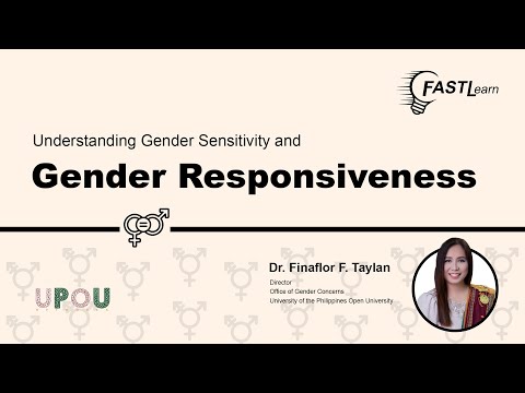 FASTLearn Episode 15 - Understanding Gender Sensitivity and Gender Responsiveness