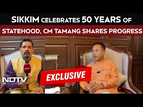 Sikkim's 50 Years Of Statehood |How Sikkim Has Transformed, CM Prem Singh Tamang Reveals | Exclusive