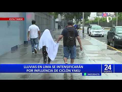 Fuerte llovizna sorprende a varios distritos de Lima en pleno verano