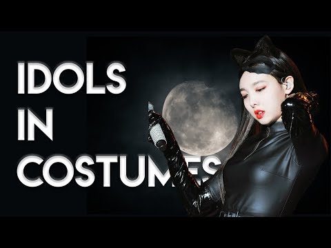 Idols In Costumes & Halloween Themed Dance Practices
