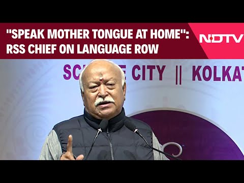 Language Row | "Speak Mother Tongue at Home": RSS Chief Mohan Bhagwat On Language Row