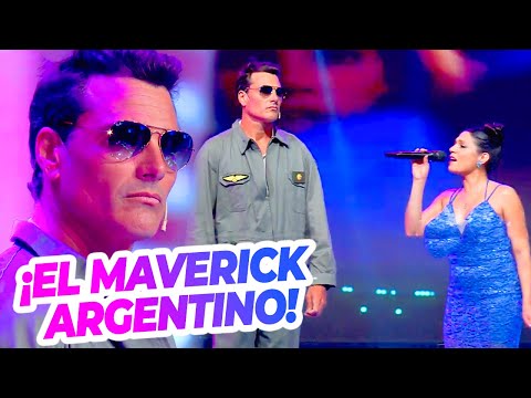 ¡Nuestro Maverick argentino! Hernán Drago fue Tom Cruise al sonar hit de Top Gun