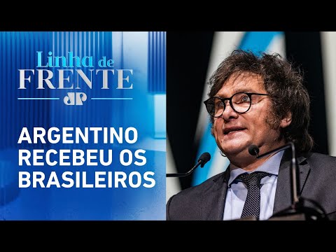 Javier Milei é escolhido ‘Economista do Ano’ por economistas do Brasil | LINHA DE FRENTE