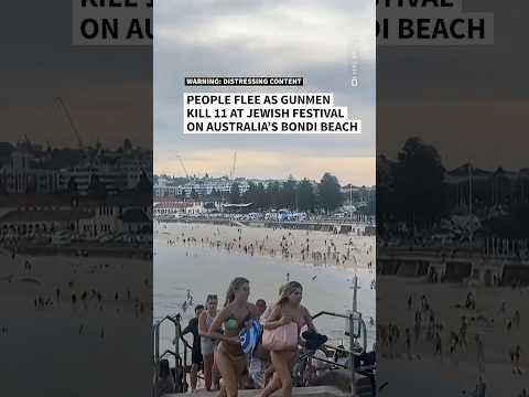 Gunmen kill 11 at Jewish festival on Australia's Bondi Beach | AFP
