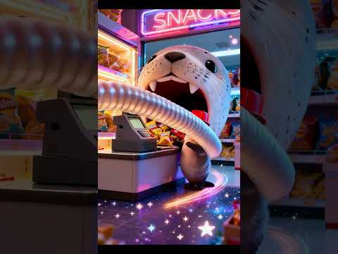 Giant Pipe Attacks Seal—Did He Try to Skip Paying?! | Magical Market Ep.4