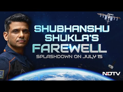 Shubhanshu Shukla News | "Even Today, Bharat Looks Saare Jahan Se Accha": Shux At His Space Farewell