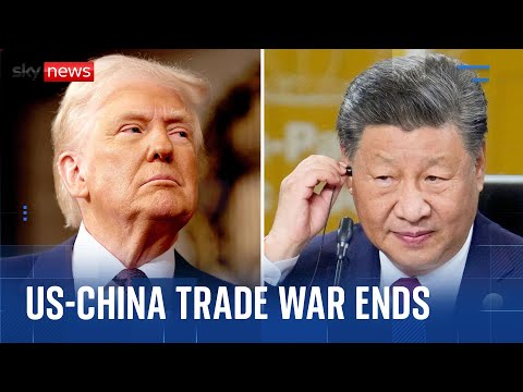 US and China agree to slash tariffs on each other