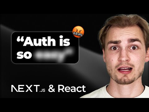The Only React/Next.js Auth Tutorial You Need In 2025