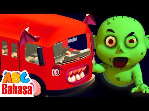 Bayi-bayi zombie naik bus 🧟🚌 Lagu Halloween untuk Anak-Anak