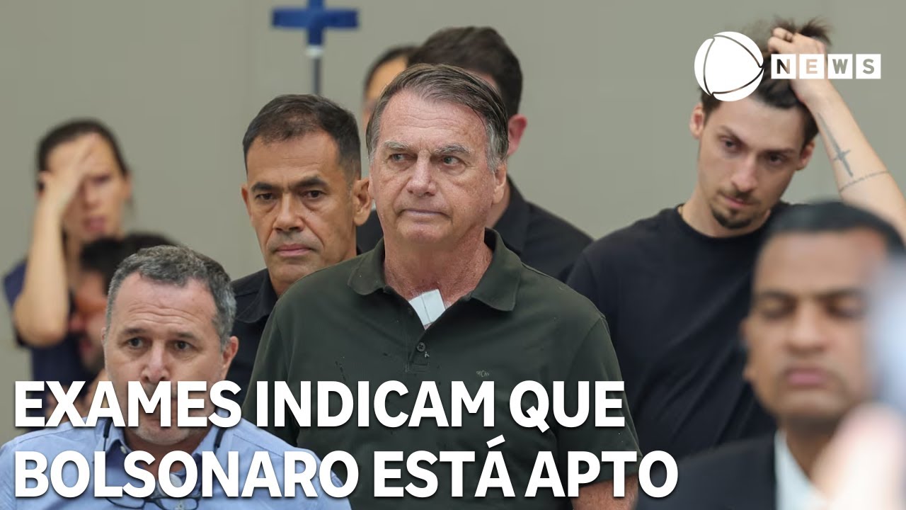 Exames pré-operatórios indicam que Bolsonaro está apto para cirurgia
