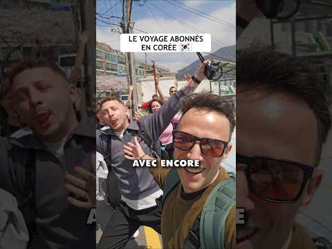 Le premier voyage abonnés de l'année 🇰🇷🇰🇷🤩