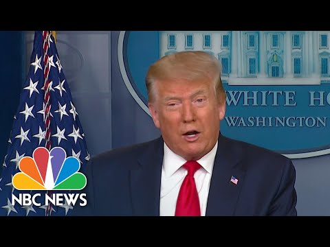 Trump Claims To Have 'Very Good' Relationship With Governors On Coronavirus Response | NBC News