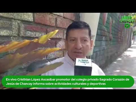 #EnVivo Colegio Sagrado Corazón de Jesús  - Líder Chancay Tv