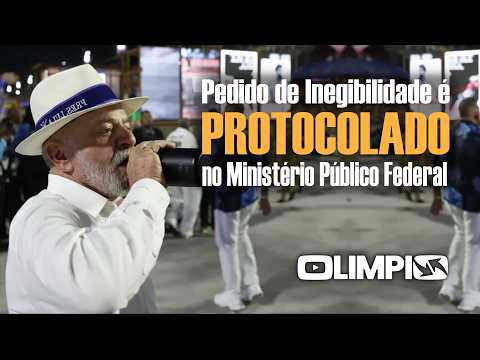 Pedido de INEGIBILIDADE de LULA é protocolado no Ministério Publico Federal