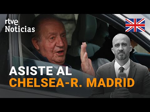 REY EMÉRITO: JUAN CARLOS I se DEJA VER en LONDRES antes de su VIAJE a SANXENXO | RTVE Noticias