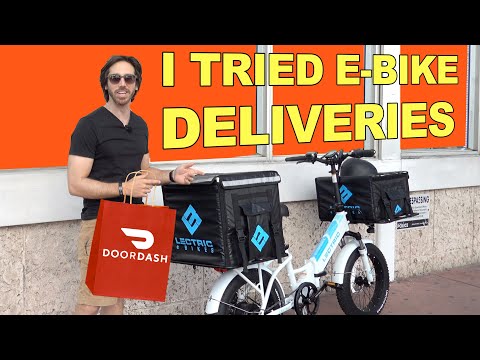 I went undercover as an electric bike food delivery worker!