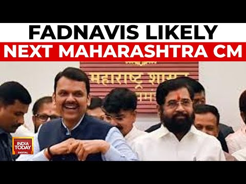 Fadnavis Poised For Maharashtra CM Role, Shinde Sena Demands Key Portfolios | India Today News