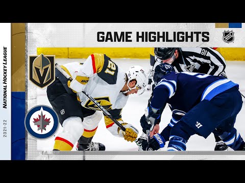 Golden Knights @ Winnipeg Jets 3/22 | NHL Highlights 2022