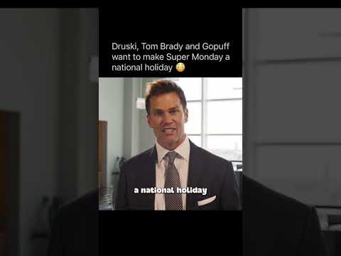 Druski, Tom Brady and Gopuff want to make Super Monday a national holiday