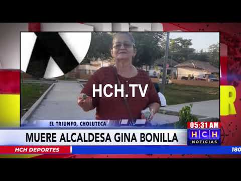 ¡Lamentable! Fallece la alcaldesa de El Triunfo, Choluteca #GinaBonilla, llevaba varios días enferma