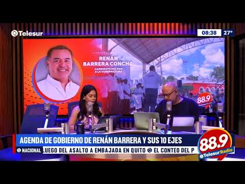 Agenda de gobierno de Renán Barrera y sus 10 ejes