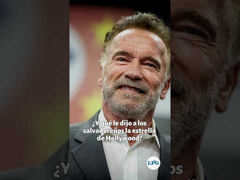 Arnold Schwarzenegger agradece a El Salvador