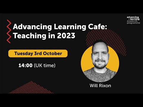 Advancing Learning Cafe: Teaching in 2023