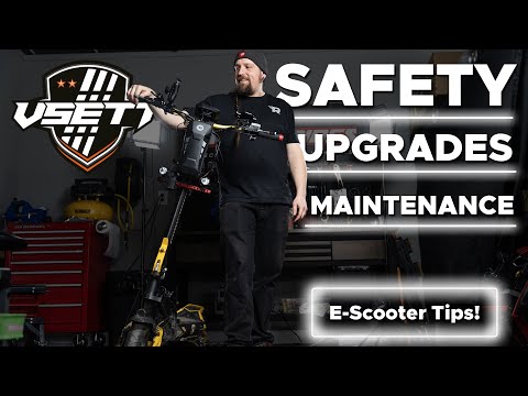 Electric Scooter Safety & Maintenance
