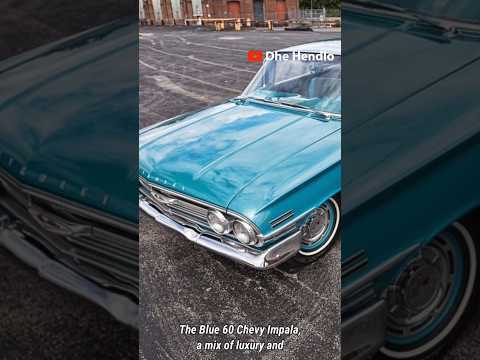 The 1960 Blue Chevy Impala — Style Meets Power