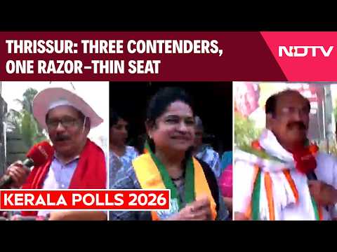 Kerala Elections 2026 | Thrissur Set For Three-Way Battle As Kerala Heads To 2026 Assembly Polls