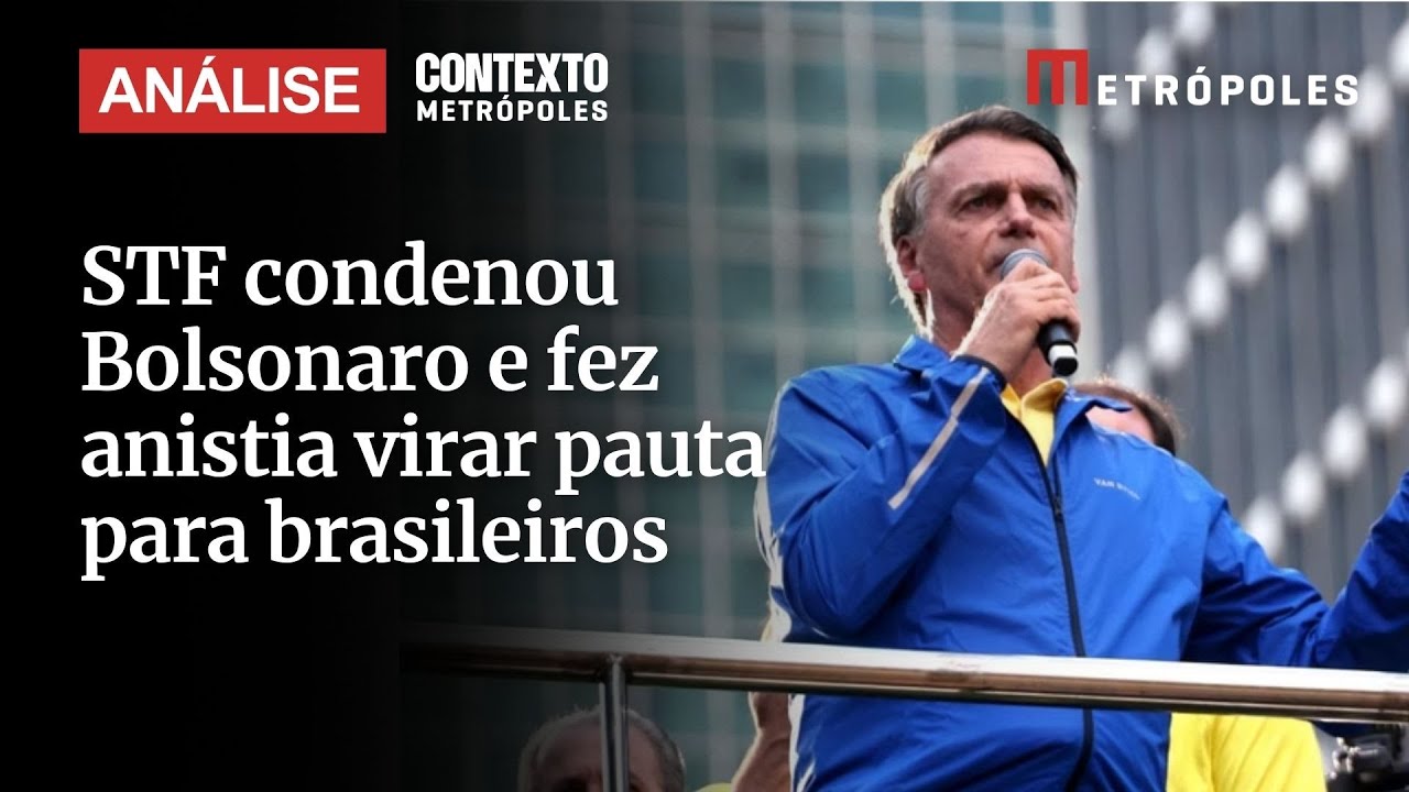 STF condenou Bolsonaro e fez anistia virar pauta para brasileiros analisa especialista